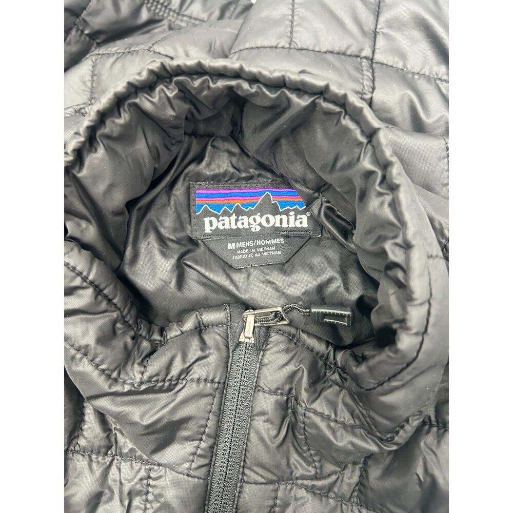Patagonia Men's Black Nano Puff Jacket Size M See Description - Picture 4 of 6